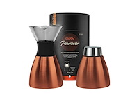 Asobu pourover koffiemaker - 1 ltr - dubbelwandig - koper - afbeelding 1 van  4