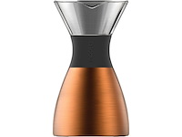 Asobu pourover koffiemaker - 1 ltr - dubbelwandig - koper - afbeelding 2 van  4
