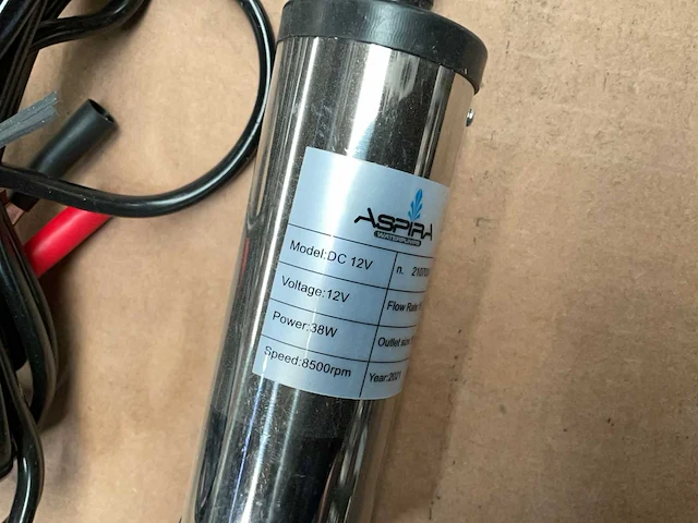 Aspira dc12v waterpomp - afbeelding 3 van  4