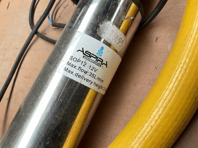 Aspira sop12 12v waterpomp - afbeelding 3 van  3