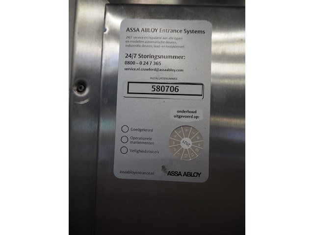 Assa abloy entrance systems ab - afbeelding 6 van  6