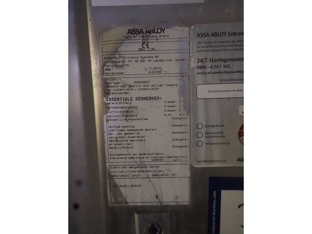 Assa abloy entrance systems ab - afbeelding 7 van  7