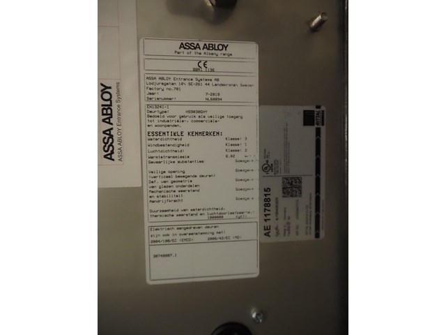 Assa abloy entrance systems ab - afbeelding 7 van  7