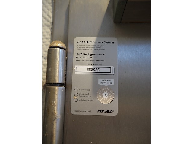 Assa abloy entrance systems ab - afbeelding 5 van  5