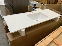 Assenti evora wastafel 140cm (3x) - afbeelding 2 van  4