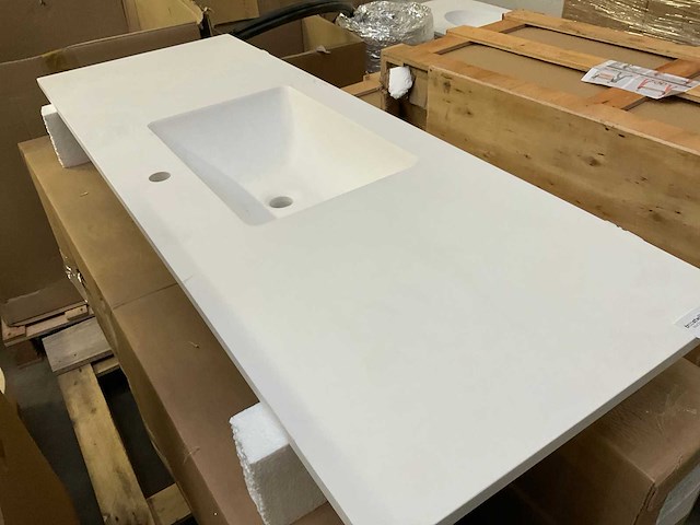 Assenti evora wastafel 140cm (3x) - afbeelding 3 van  4