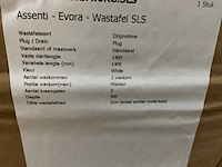 Assenti evora wastafel 140cm (3x) - afbeelding 4 van  4