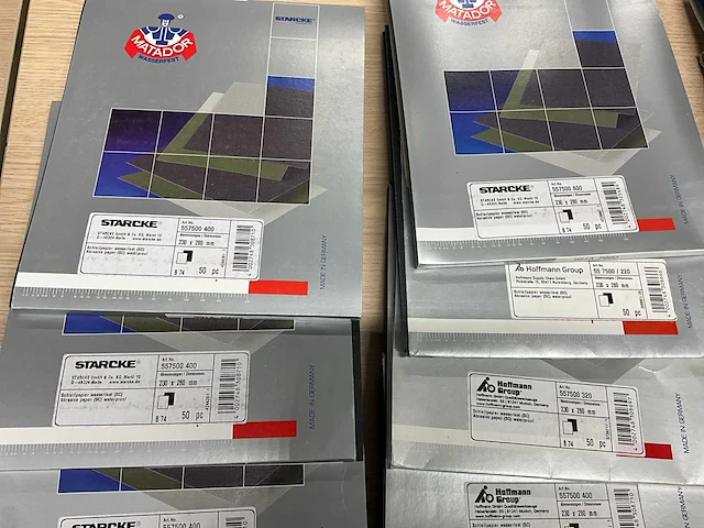 Assortiment matador / m3 schuurpapier - afbeelding 2 van  8