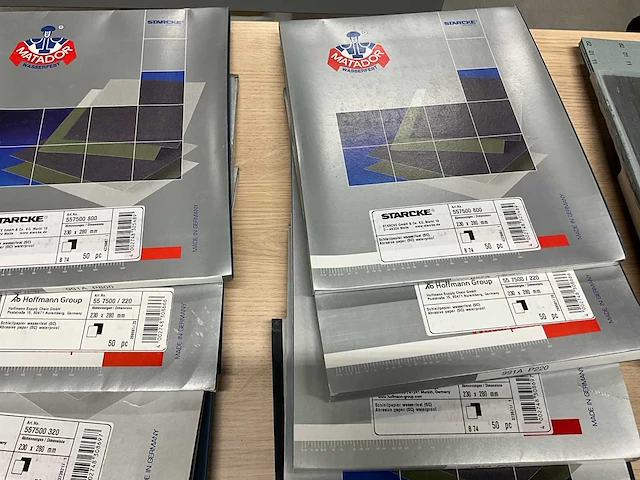 Assortiment matador / m3 schuurpapier - afbeelding 4 van  8