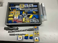Assortiment sumocham boren v.v. hardmetalen verwisselbare boorpunten - afbeelding 1 van  9