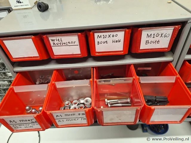 Assortimentskast incl. bevestigingsmaterialen o.a. bouten - afbeelding 4 van  6
