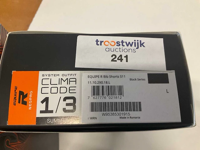 Assos equipe r bib shorts s11 fietsbroek maat l - afbeelding 2 van  2