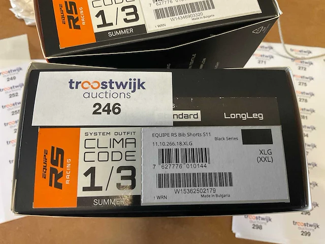 Assos equipe rs bib shorts s11 fietsbroek maat xxl - afbeelding 2 van  2