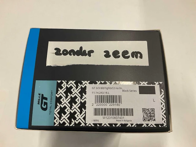 Assos gt 3/3 bibtightc2 fietsbroek maat l zonder zeem - afbeelding 3 van  3