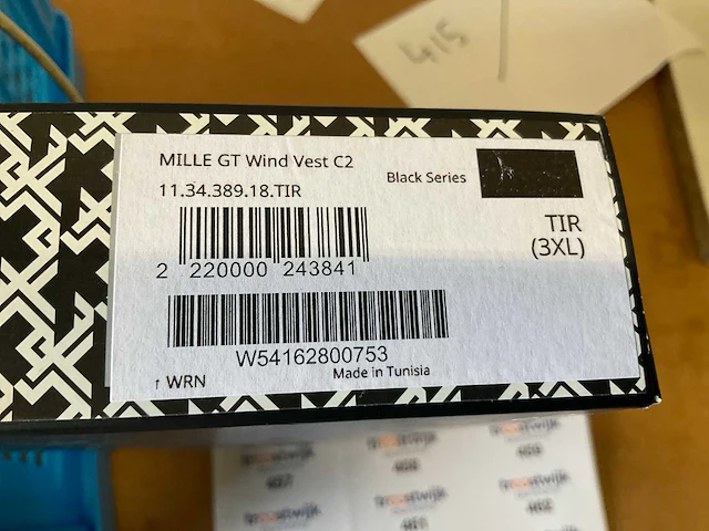 Assos mille gt c2 wind vest maat 3xl - afbeelding 2 van  2