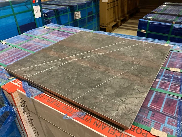 Astarda nero keramische wand/vloertegels (57m2) - afbeelding 3 van  8