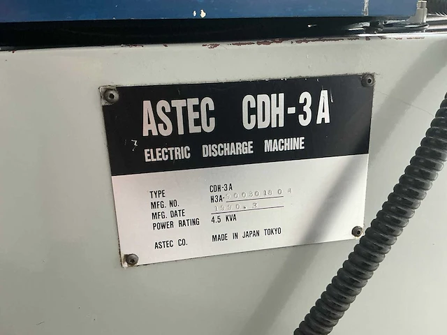 Astec - 1990 - cdh-3a - draadvonk- en erodeermachine - afbeelding 4 van  13