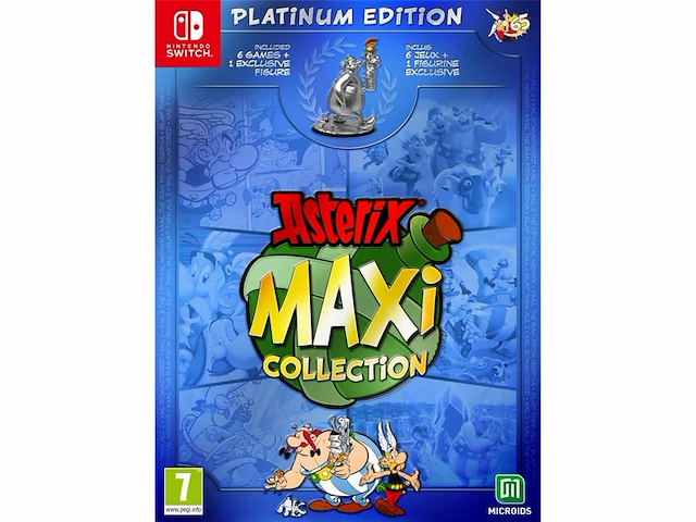 Asterix maxi collection: platinum edition game nintendo switch - afbeelding 1 van  4