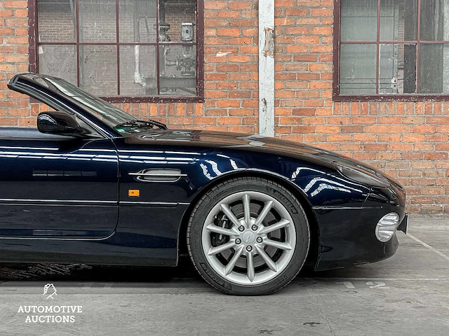 Aston martin db7 volante 5.9 v12 vantage 416pk 2002 (origineel-nl) cabriolet, 88-jl-px youngtimer - afbeelding 3 van  43