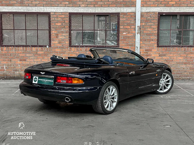 Aston martin db7 volante 5.9 v12 vantage 416pk 2002 (origineel-nl) cabriolet, 88-jl-px youngtimer - afbeelding 5 van  43