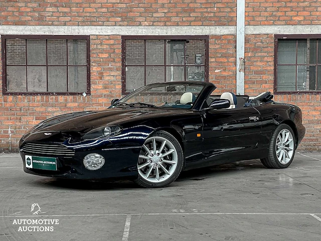 Aston martin db7 volante 5.9 v12 vantage 416pk 2002 (origineel-nl) cabriolet, 88-jl-px youngtimer - afbeelding 1 van  43