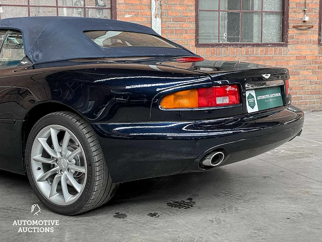 Aston martin db7 volante 5.9 v12 vantage 416pk 2002 (origineel-nl) cabriolet, 88-jl-px youngtimer - afbeelding 13 van  43