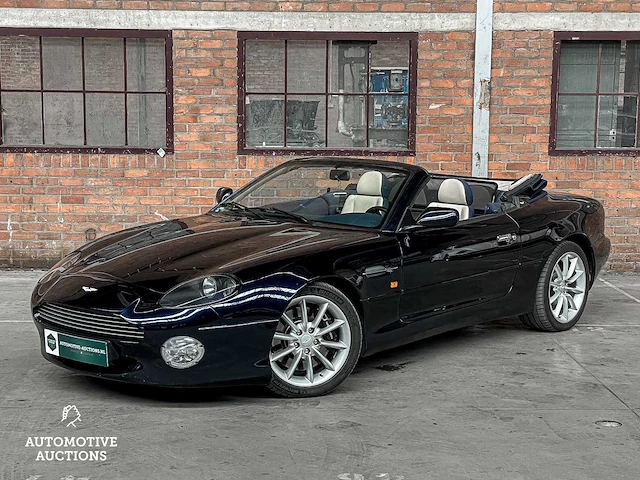 Aston martin db7 volante 5.9 v12 vantage 416pk 2002 (origineel-nl) cabriolet, 88-jl-px youngtimer - afbeelding 12 van  43