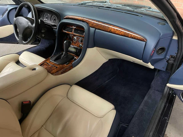 Aston martin db7 volante 5.9 v12 vantage 416pk 2002 (origineel-nl) cabriolet, 88-jl-px youngtimer - afbeelding 24 van  43
