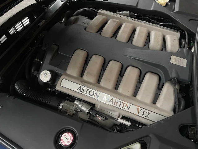 Aston martin db7 volante 5.9 v12 vantage 416pk 2002 (origineel-nl) cabriolet, 88-jl-px youngtimer - afbeelding 32 van  43