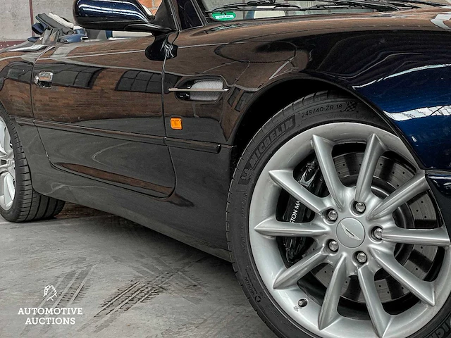 Aston martin db7 volante 5.9 v12 vantage 416pk 2002 (origineel-nl) cabriolet, 88-jl-px youngtimer - afbeelding 41 van  43