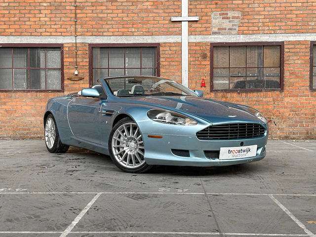 Aston martin db9 cabriolet 5.9 v12 449pk 2006 youngtimer - afbeelding 40 van  42