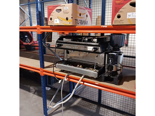 Astoria espresso machine met koffiemolen, astoria, tanya r, grijs / chroom, 2017 - afbeelding 1 van  6