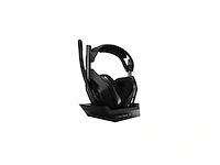 Astro a50 draadloze gaming headset ps4 zwart - afbeelding 1 van  5