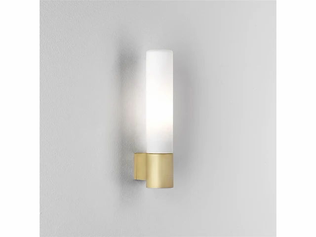 Astro bari wandlamp 20x4x6.3cm ip44 fitting g9 goud mat - afbeelding 2 van  3