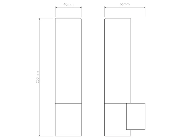 Astro bari wandlamp 20x4x6.3cm ip44 fitting g9 goud mat - afbeelding 3 van  3