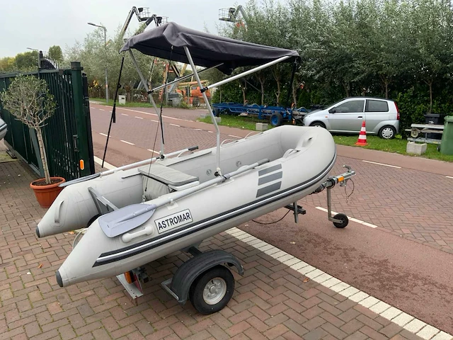 Astromar mb 300 rubberboot met kalf trailer - afbeelding 1 van  14