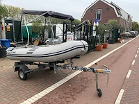 Astromar mb 300 rubberboot met kalf trailer - afbeelding 10 van  14