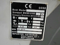 Astromar mb 300 rubberboot met kalf trailer - afbeelding 14 van  14