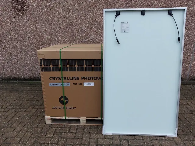 Astronergy - chsm6610m(dg)/f-310 - pallet met 31 astronergy chsm6610m(dg)/f-310 glas-glas zonnepanelen - afbeelding 2 van  5