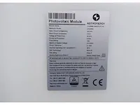 Astronergy - set van 10 astronergy glas-glas zonnepanelen (310 wp) - afbeelding 4 van  4