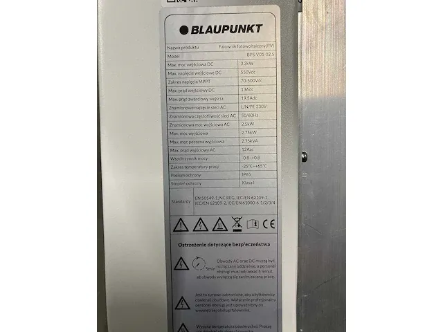 Astronergy - set van 8 astronergy glas-glas zonnepanelen (310 wp) en 1 blaupunkt bps-v01-2.5 omvormer - afbeelding 9 van  9
