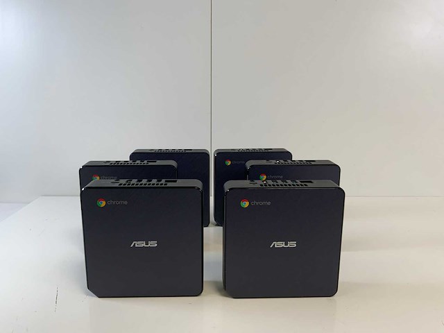 Asus 3, core(tm) i7 8th gen, 16 gb ram, 64 gb ssd chromeboxes (6x) - afbeelding 1 van  8