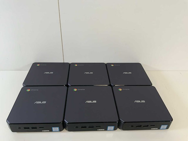 Asus 3, core(tm) i7 8th gen, 16 gb ram, 64 gb ssd chromeboxes (6x) - afbeelding 3 van  8