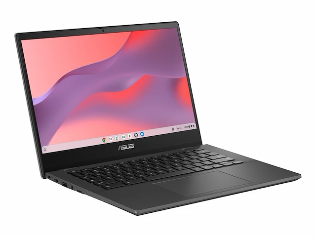 Asus chromebook cm1 laptop 14" full-hd display 4 gb ram 128 gb emmc qwertz grijs qwertz - afbeelding 3 van  4