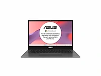 Asus chromebook cm1 laptop 14 full-hd display 4 gb ram 128 gb qwertz gravity grey - afbeelding 1 van  4