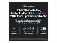 Asus chromebook cm1 laptop 14 full-hd display 4 gb ram 128 gb qwertz gravity grey - afbeelding 3 van  4
