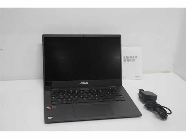 Asus chromebook cm1 laptop 14" fullhd mediatek kompanio 520 4 gb ram 128 gb qwertz grijs - afbeelding 5 van  5