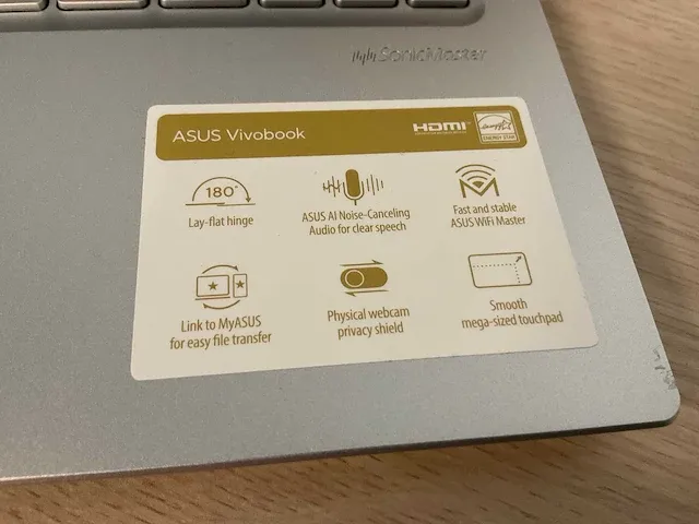 Asus notebook m1503qa-l1056w (reparatieproduct) - afbeelding 4 van  8
