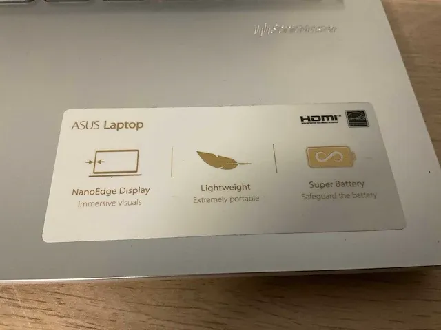 Asus notebook x515fa-ej105w (reparatieproduct) - afbeelding 4 van  7