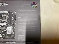 Asus prime b760-plus d4 moederbord - afbeelding 4 van  4
